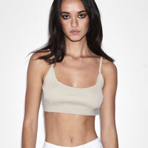 Knit Bralette Oat