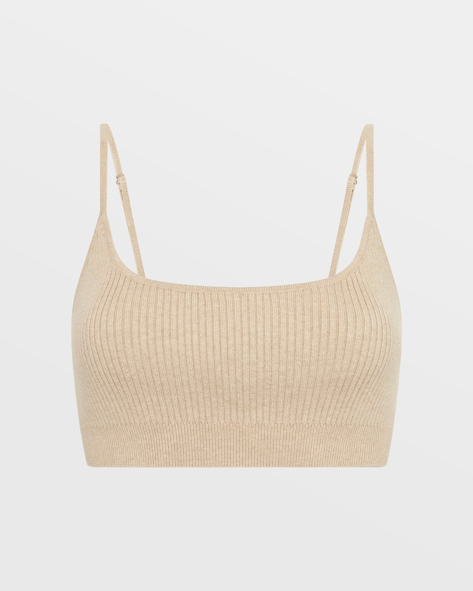 Knit Bralette Oat - Image 5
