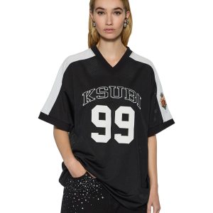 Womens 99 Ss Jersey Black Tees