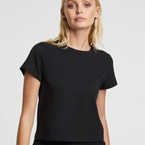 3 X 4 Mini Ss Tee Jet Black