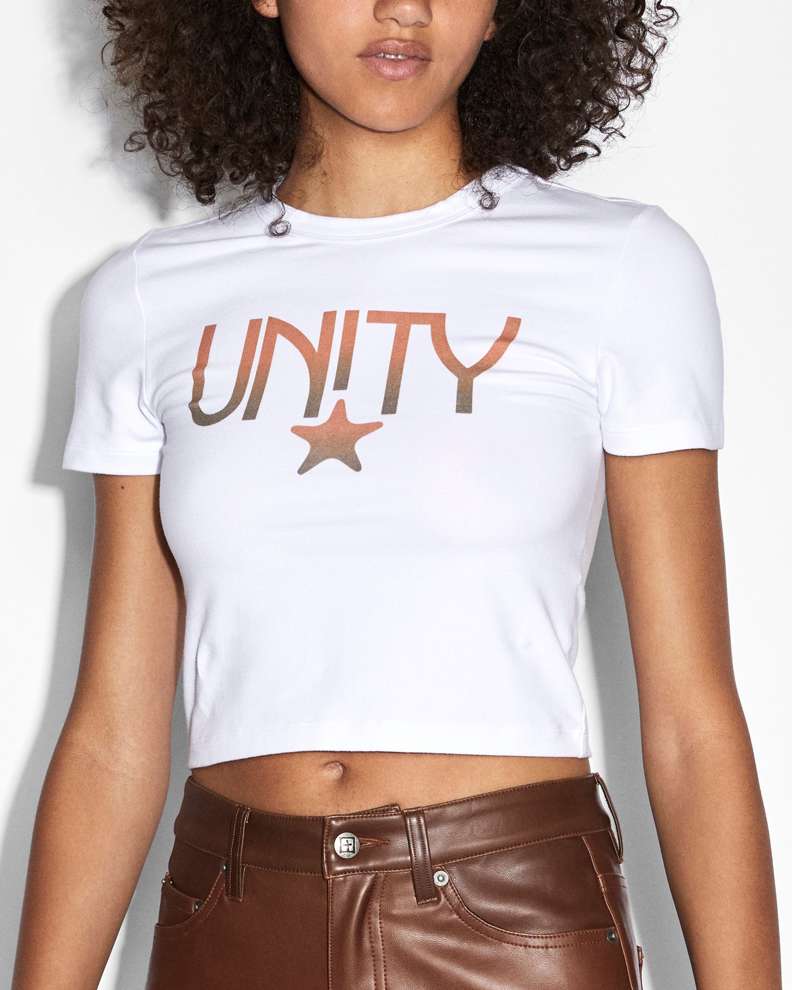 Buy Unity Star Baby Ss Tee White | Women's T-Shirt | KSUBI - Image 4