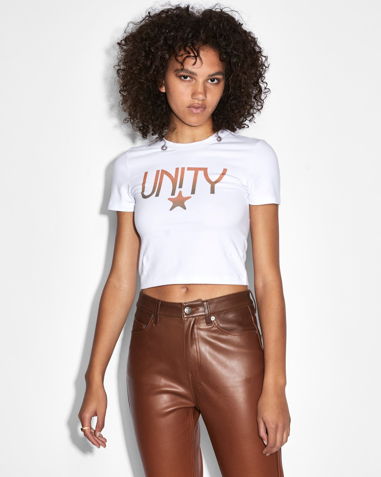 Buy Unity Star Baby Ss Tee White | Women's T-Shirt | KSUBI - Image 5