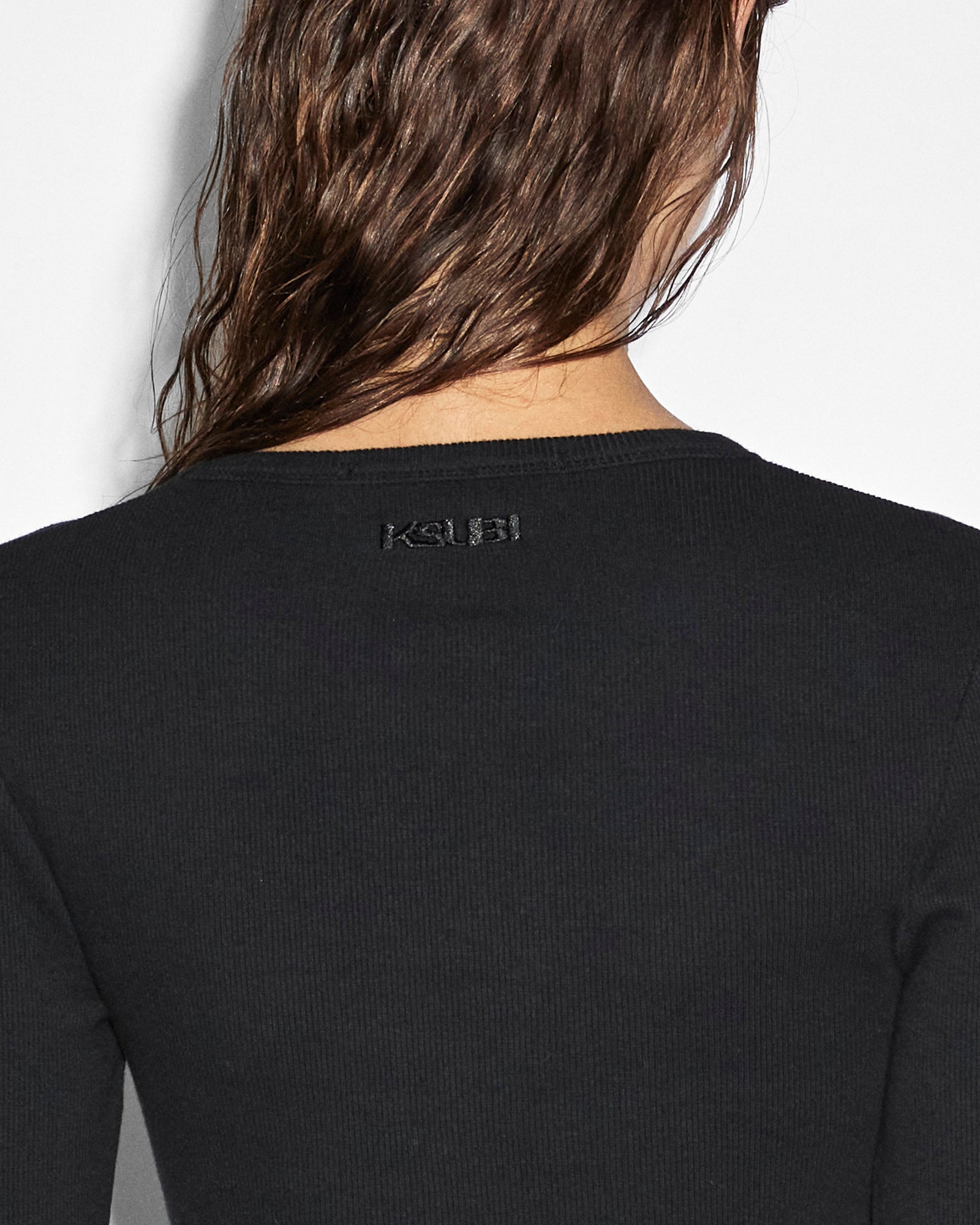 Syndicate Crop Long Sleeve T-shirt - Black - Image 6