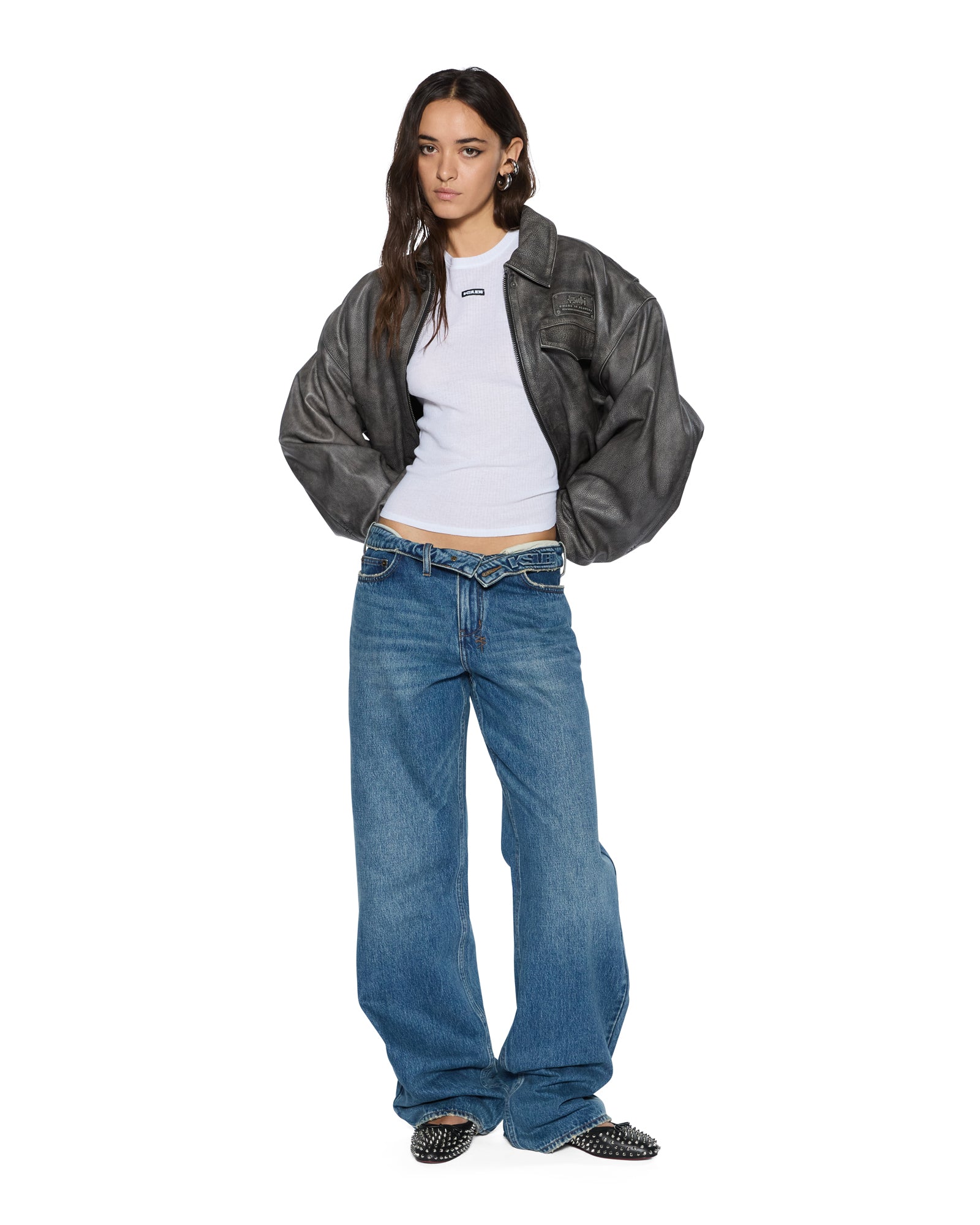 Womens Staple Ss Tee White Sheer Tees - Image 2