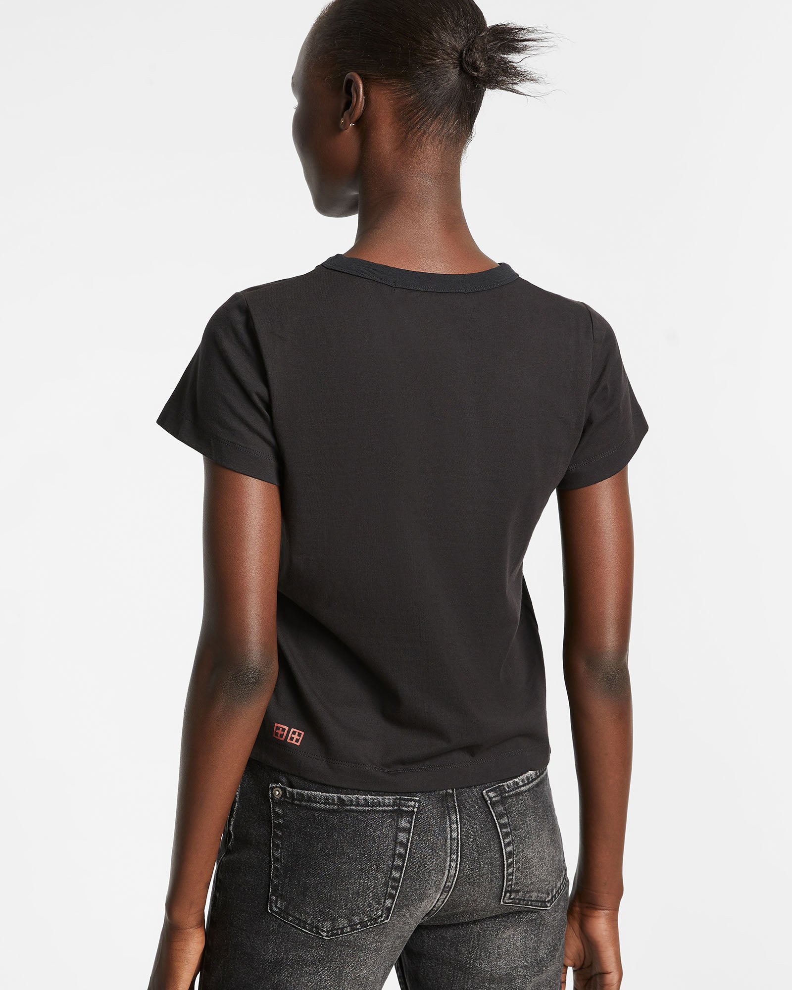 Ksubi Daze Mini Ss Tee Jet Black - Image 3