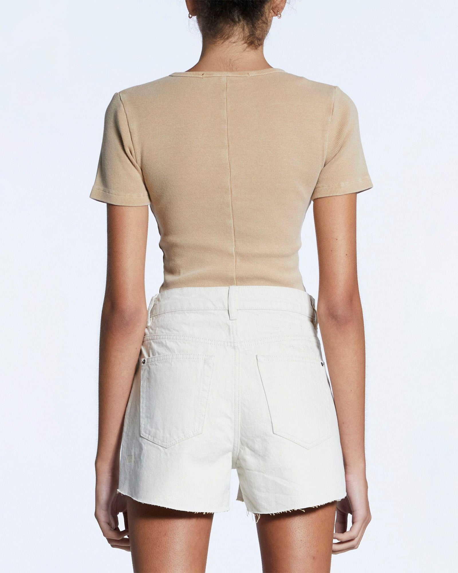 Womens Arise Ss Tee Tan Tees - Image 3