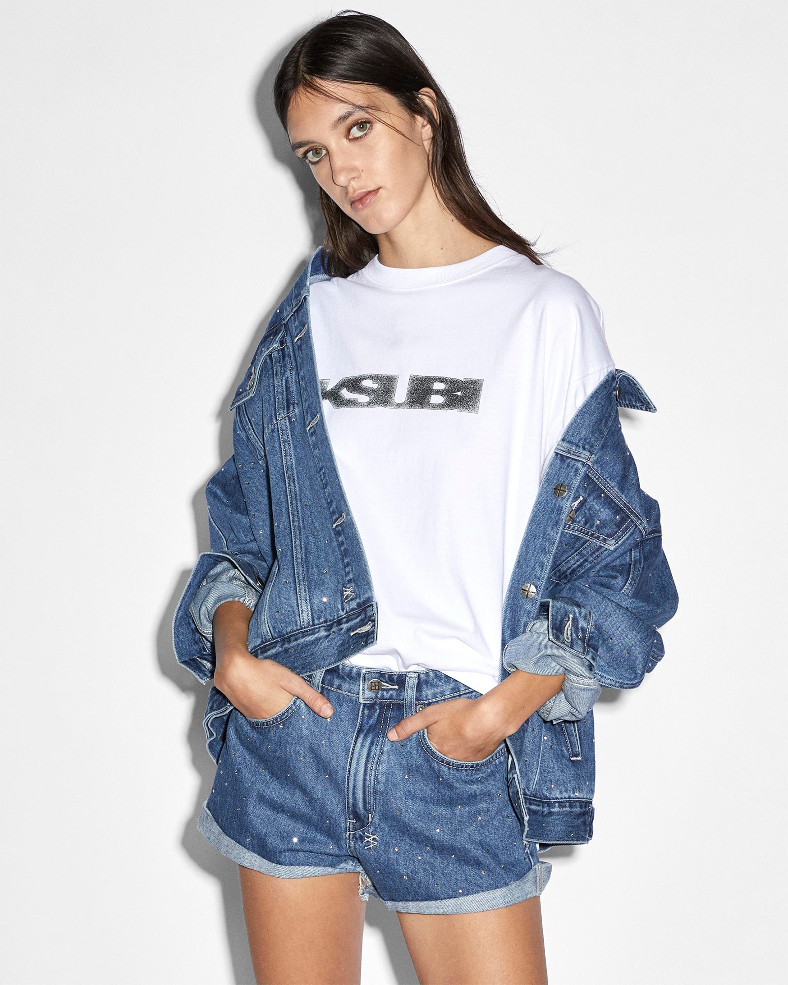 Rollin Out Short Token Krystal - Mid Blue Denim - Image 6