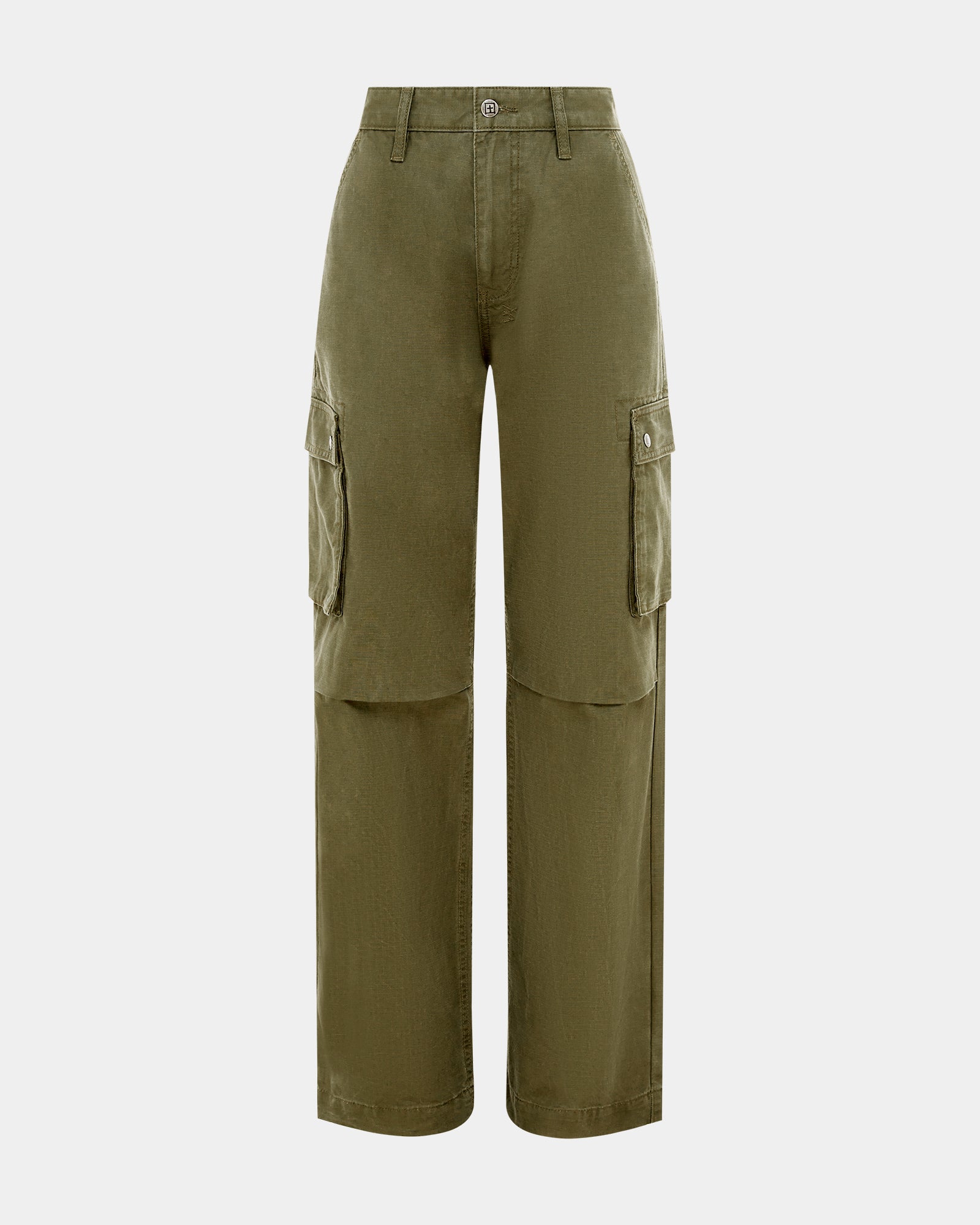 Squad Womens Cargo Pant - Khaki - Image 5
