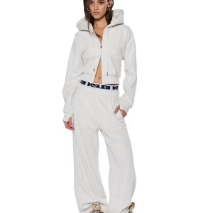 Womens Sott Origin Trakpant Snow Marle Pants