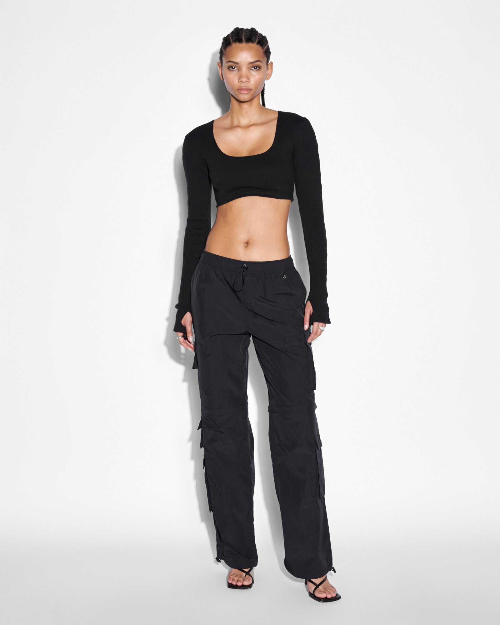 Buy Tactic Cargo Pant Black | Black Cargo Pant | KSUBI - Image 3