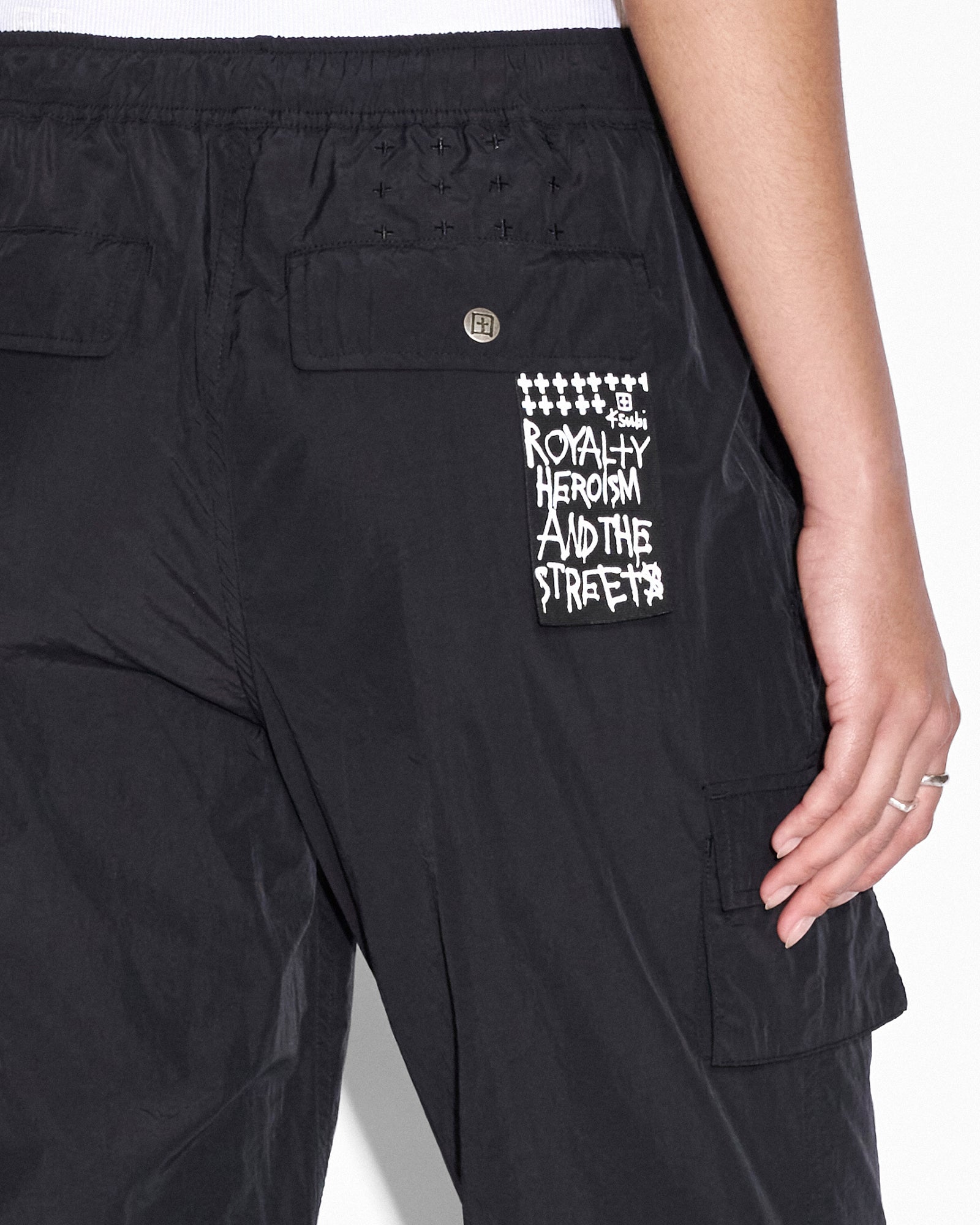 Buy Tactic Cargo Pant Black | Black Cargo Pant | KSUBI - Image 6
