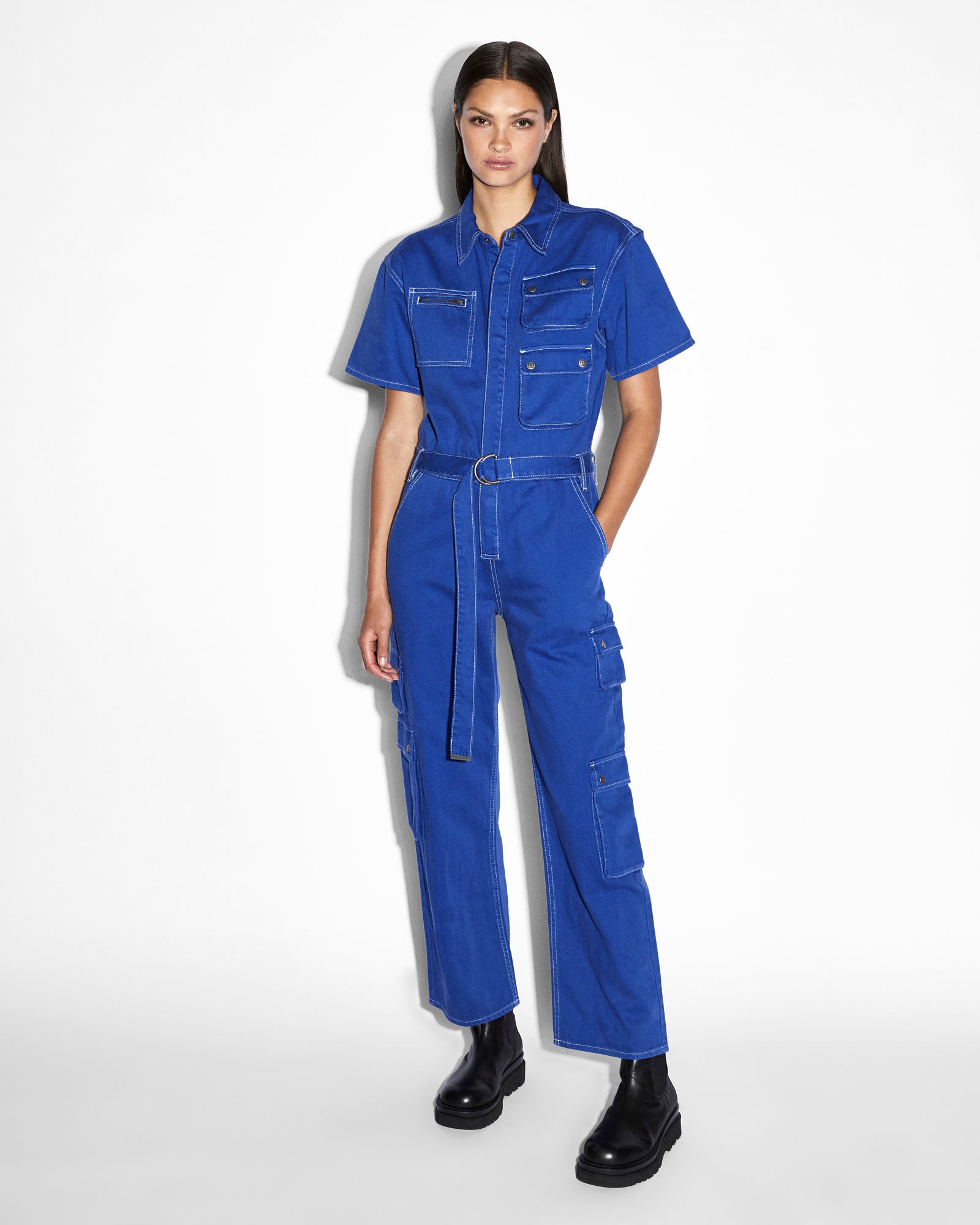 Buy Drill Boilersuit Cobalt | KSUBI