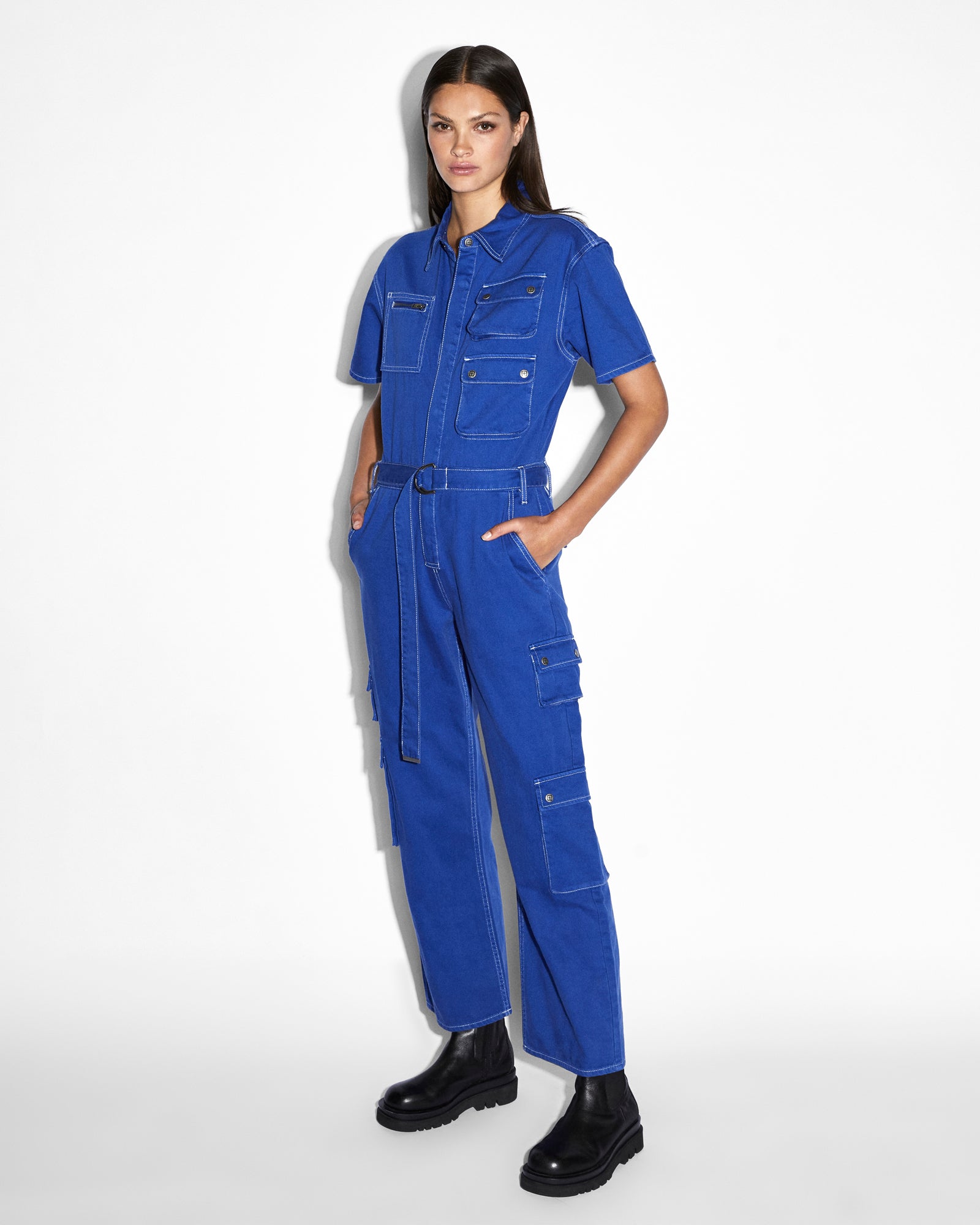 Buy Drill Boilersuit Cobalt | KSUBI - Image 5