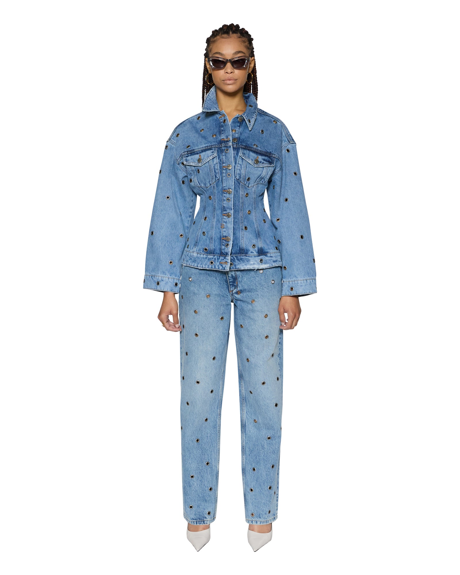 Cinched Chroma Trucker Jacket - Image 3