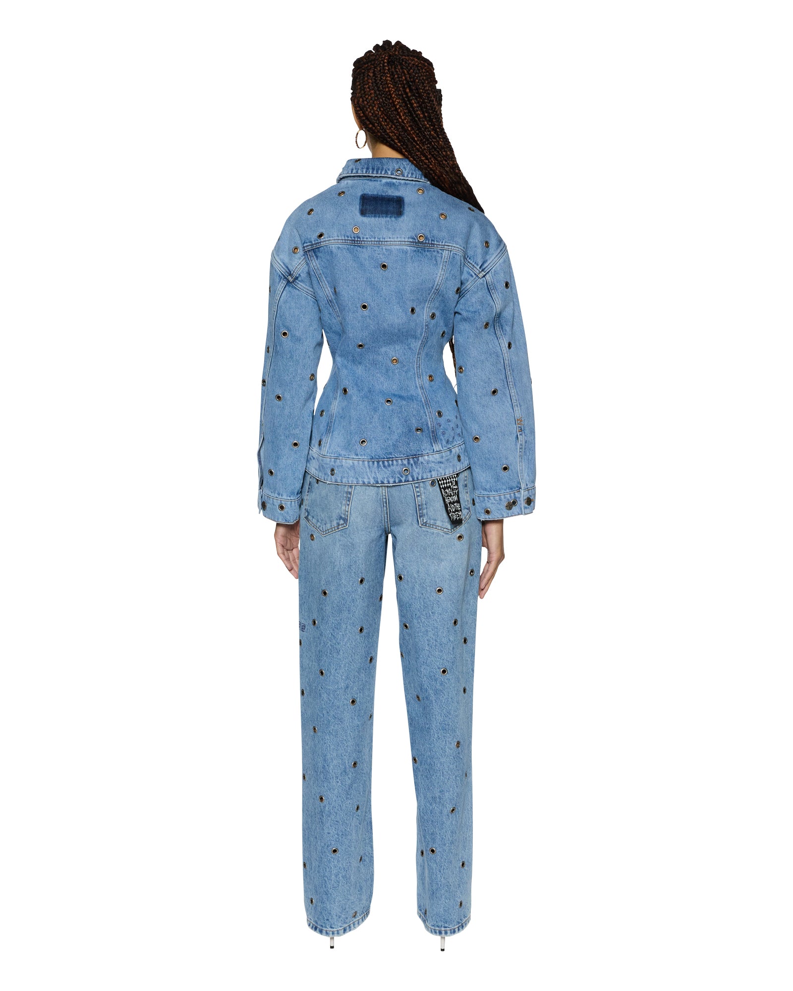 Cinched Chroma Trucker Jacket - Image 8