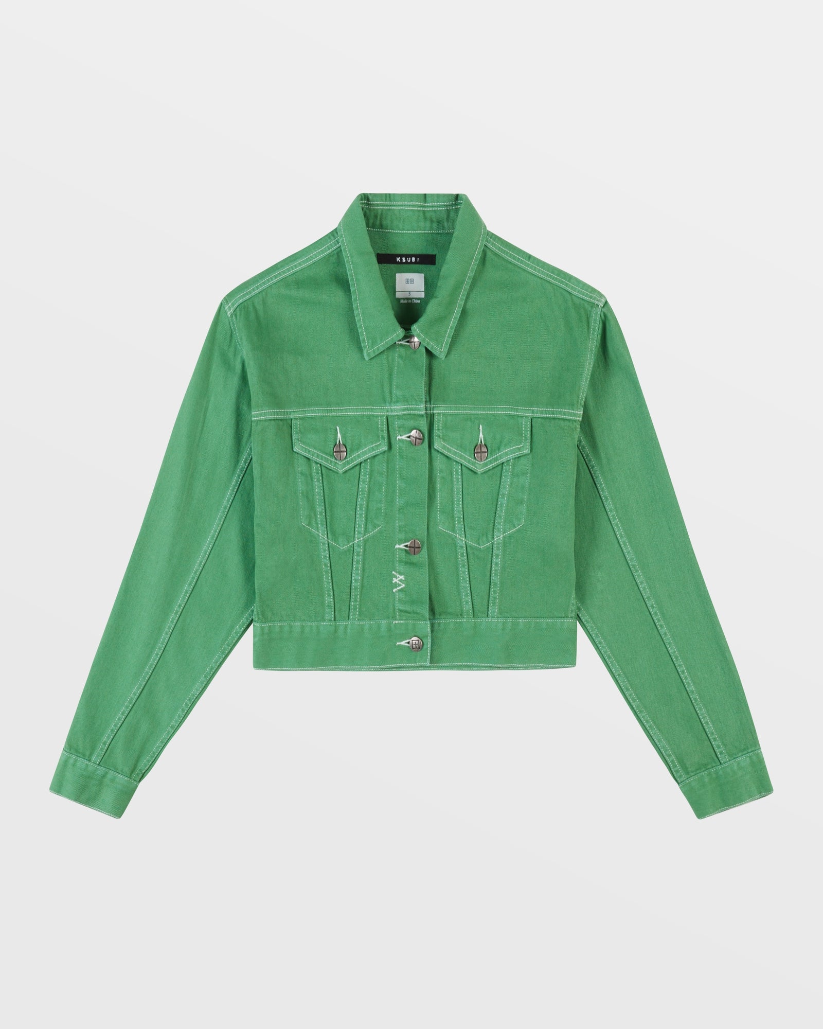 Buy Billie Jacket Jade | Trucker Jacket | Ksubi - Image 5