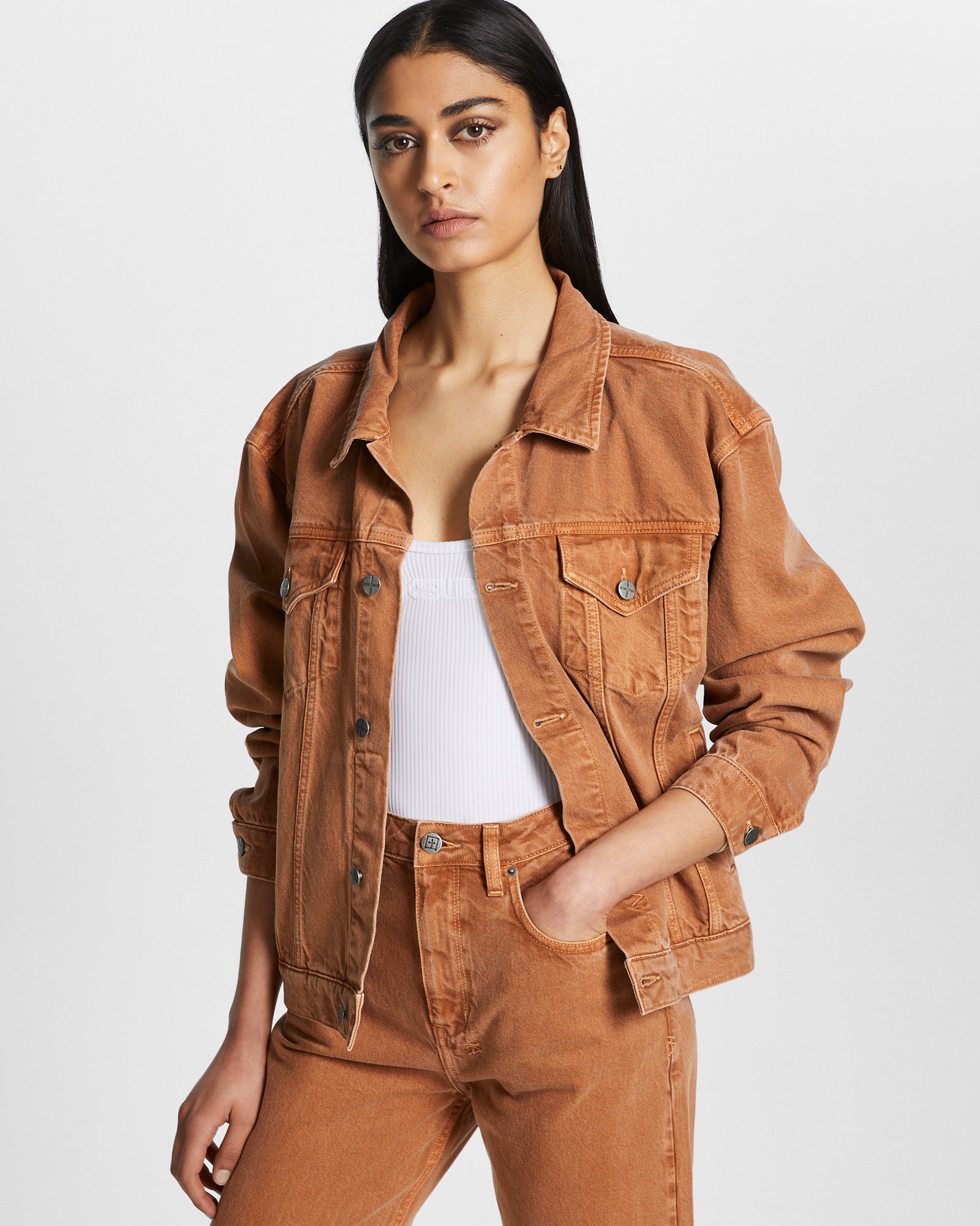 Oversized Jacket Brown Sugar