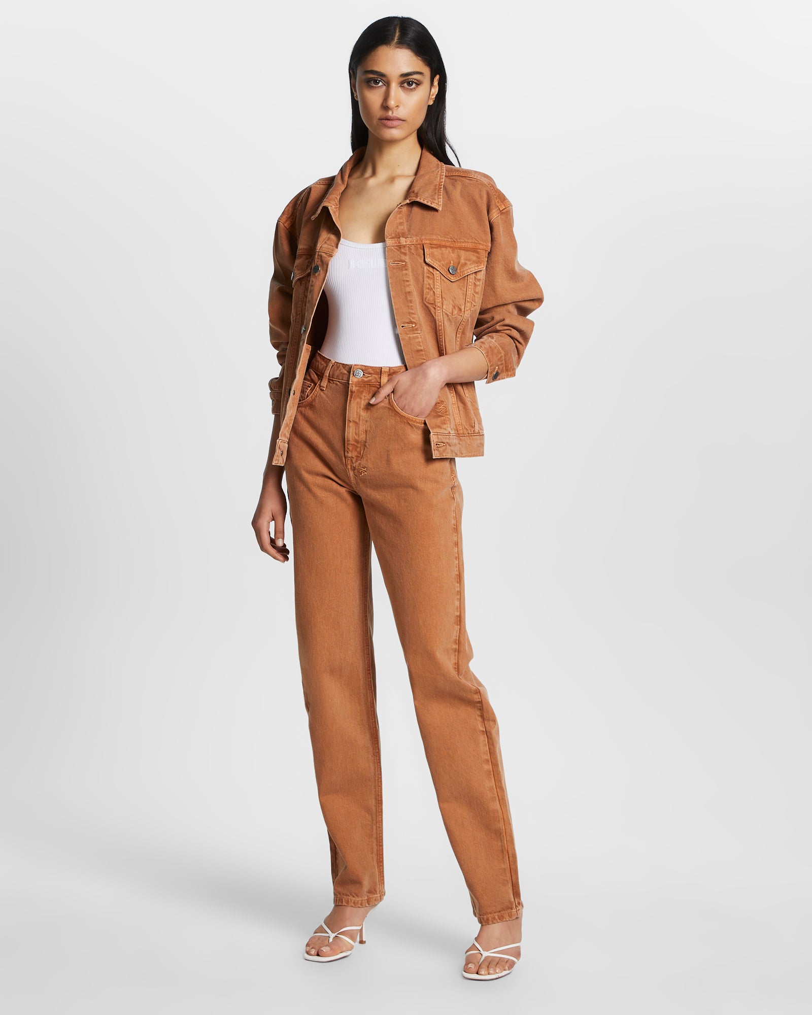 Oversized Jacket Brown Sugar - Image 5