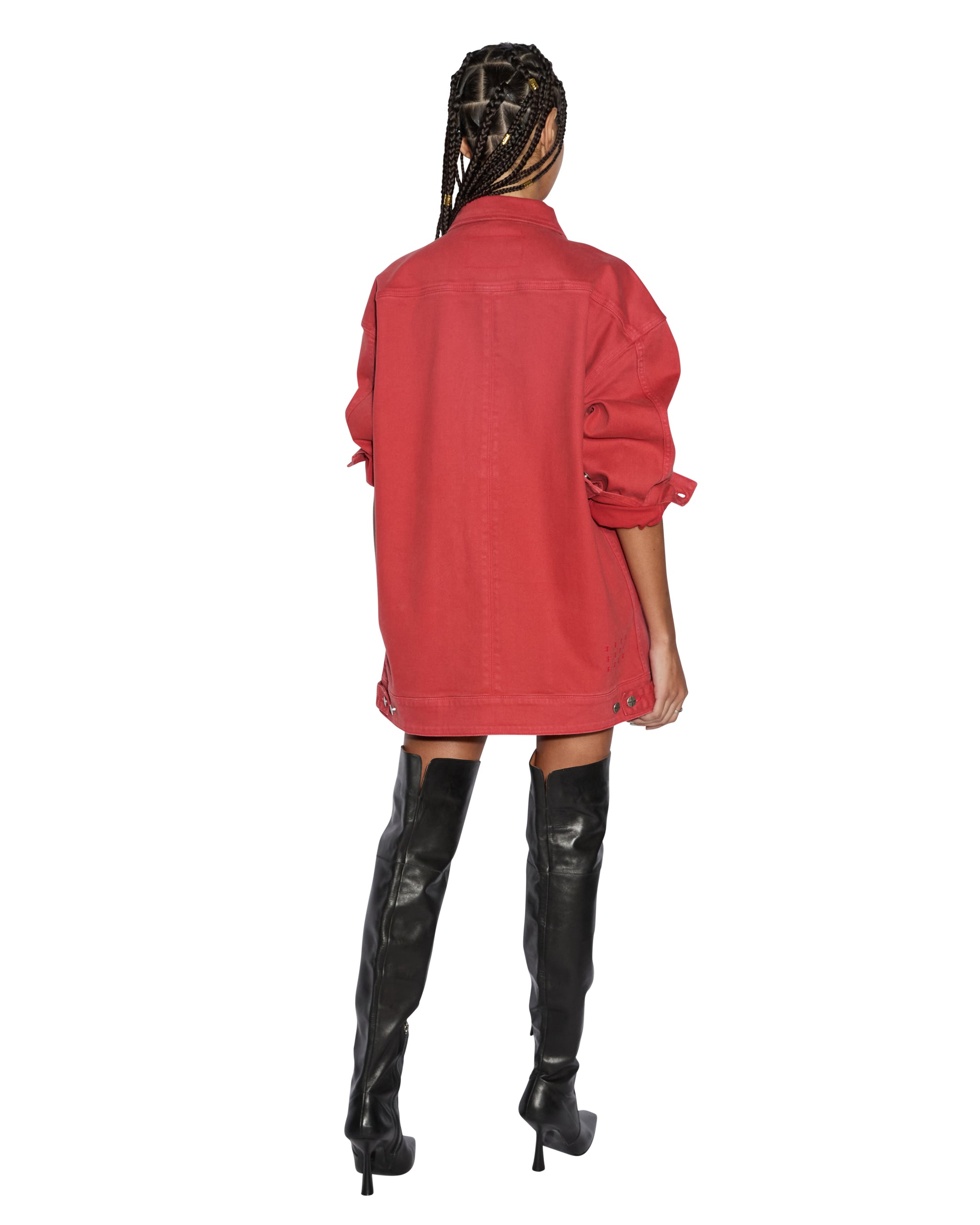Womens Downtown Jacket Biker Roasted Jackets - Image 4