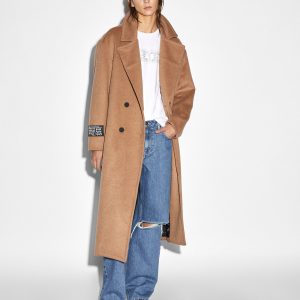 Spectre Coat Wool Jacket - Tan