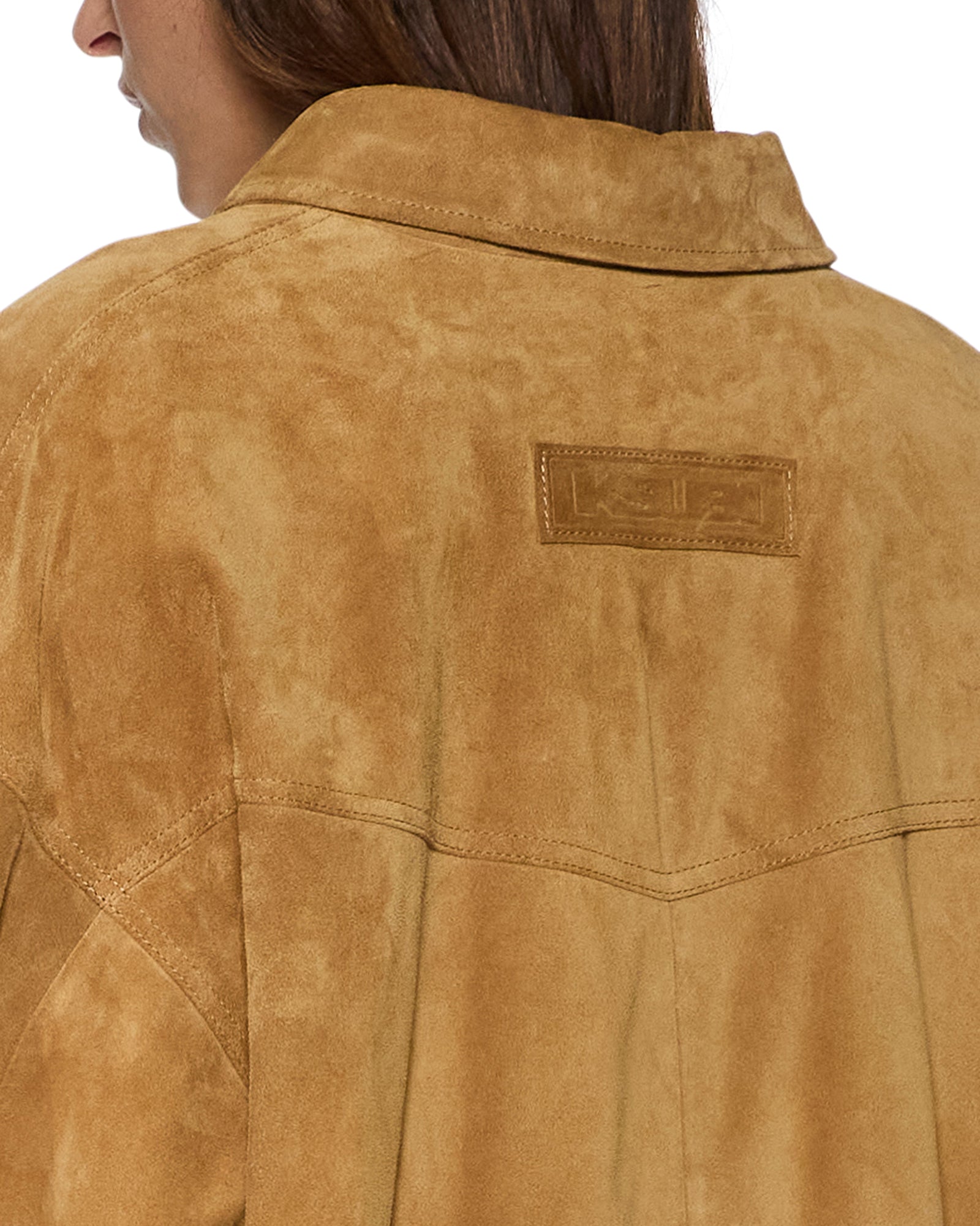 Womens Astra Rider Ls Shirt Tan Shirts - Image 3