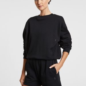 3 X 4 Klassic Crew Jet Black