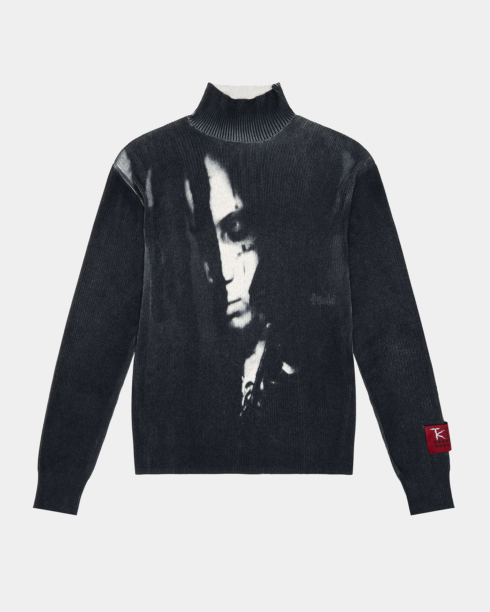 Trippie Turtleneck Knit - Black - Image 5