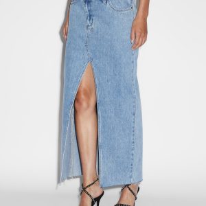 Relax Maxi Skirt Authentik - Blue Denim