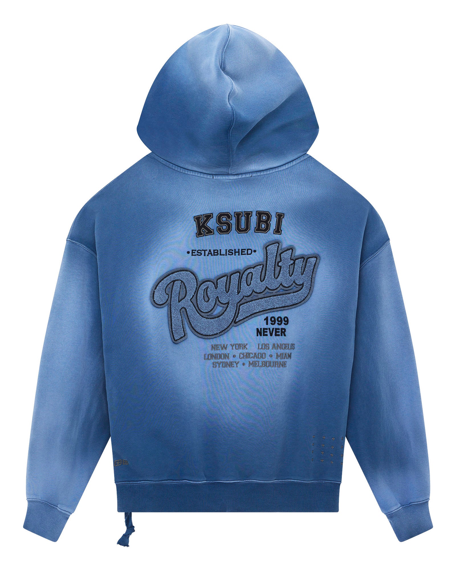 Mens Ace Ekcess Hoodie Ink Fade Fleece - Image 7