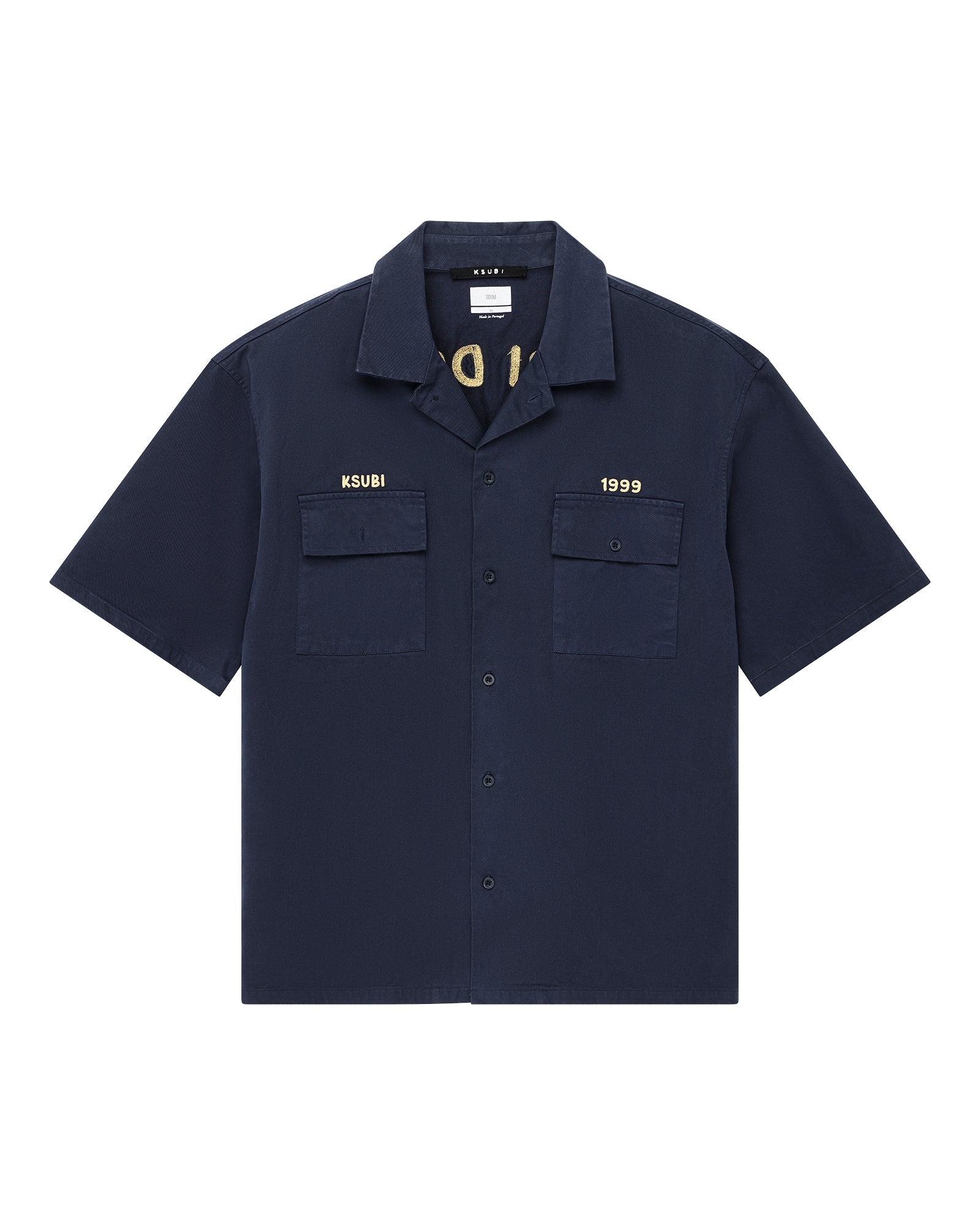 Mens Mekanik Boiler Ss Shirt Ink Blue Shirts - Image 5