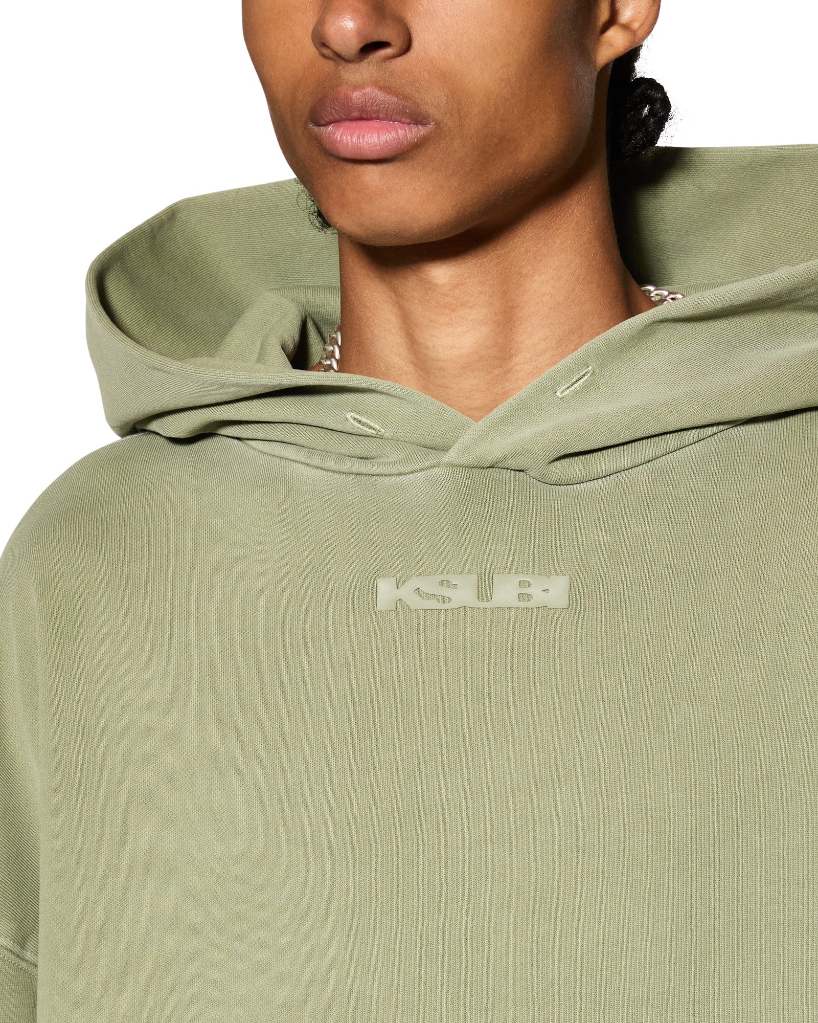 Sott Ekcess Oversized Hoodie - Moss Green - Image 3