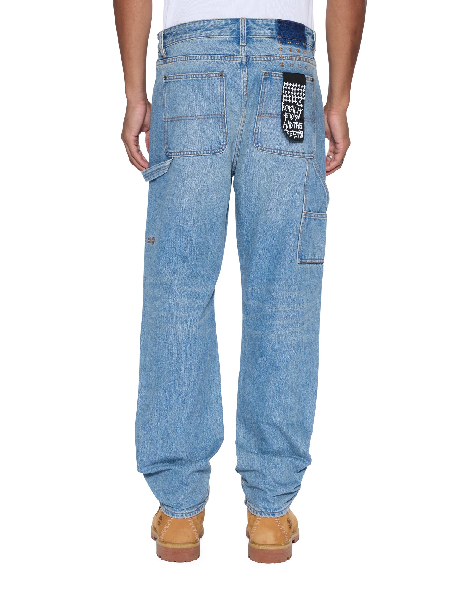 Mens Operator Pant True Relaxed Denim Jeans - Image 5