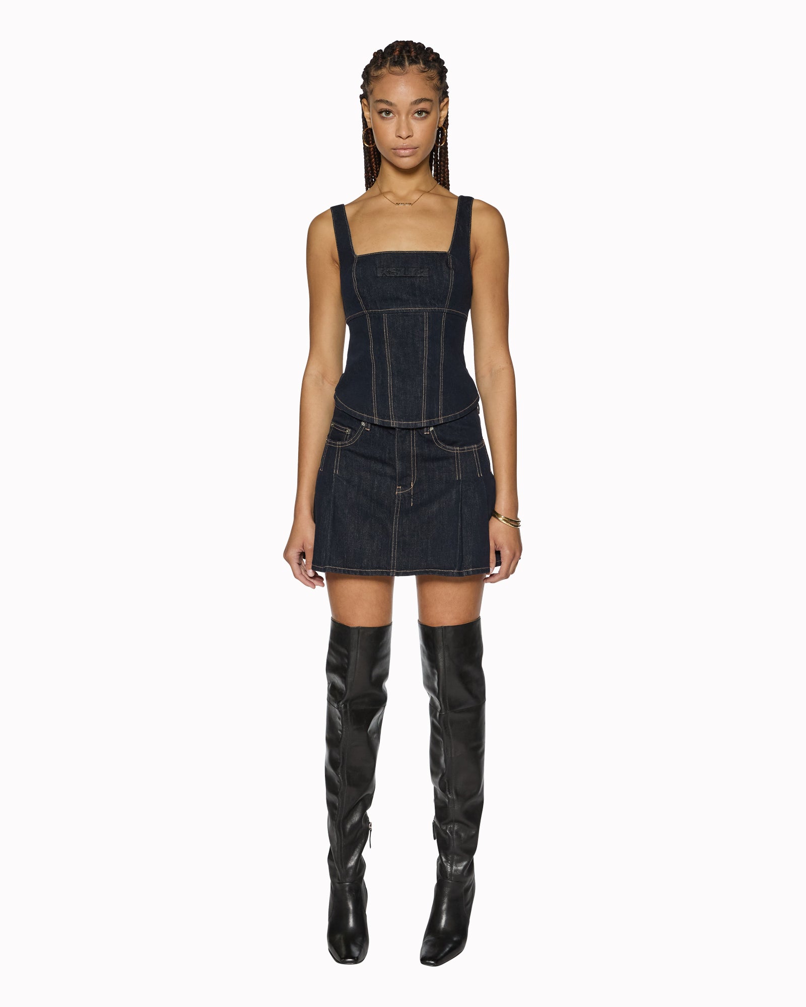 Hera Zenith Pop Pleated Mini Skirt - Image 2