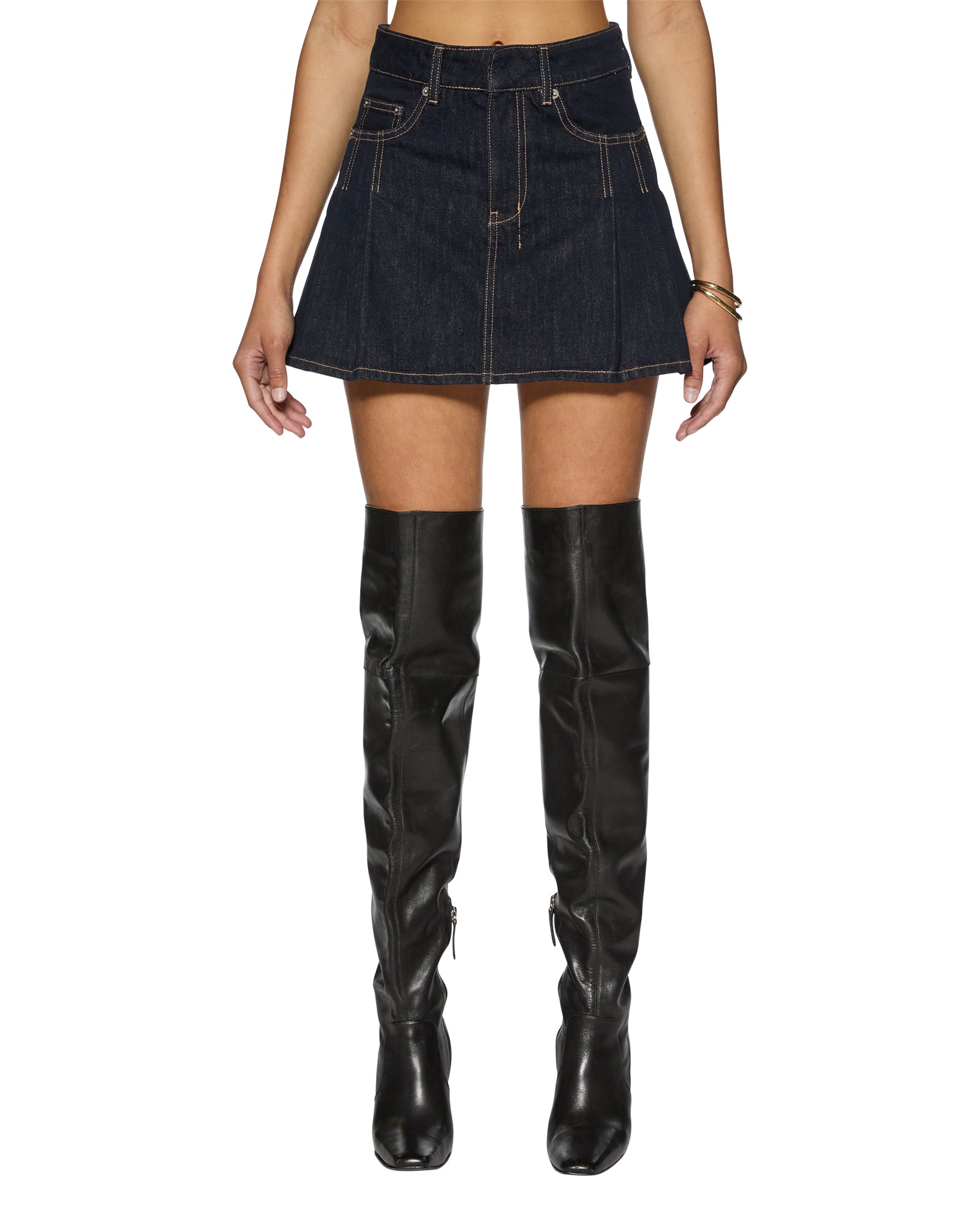 Hera Zenith Pop Pleated Mini Skirt - Image 7