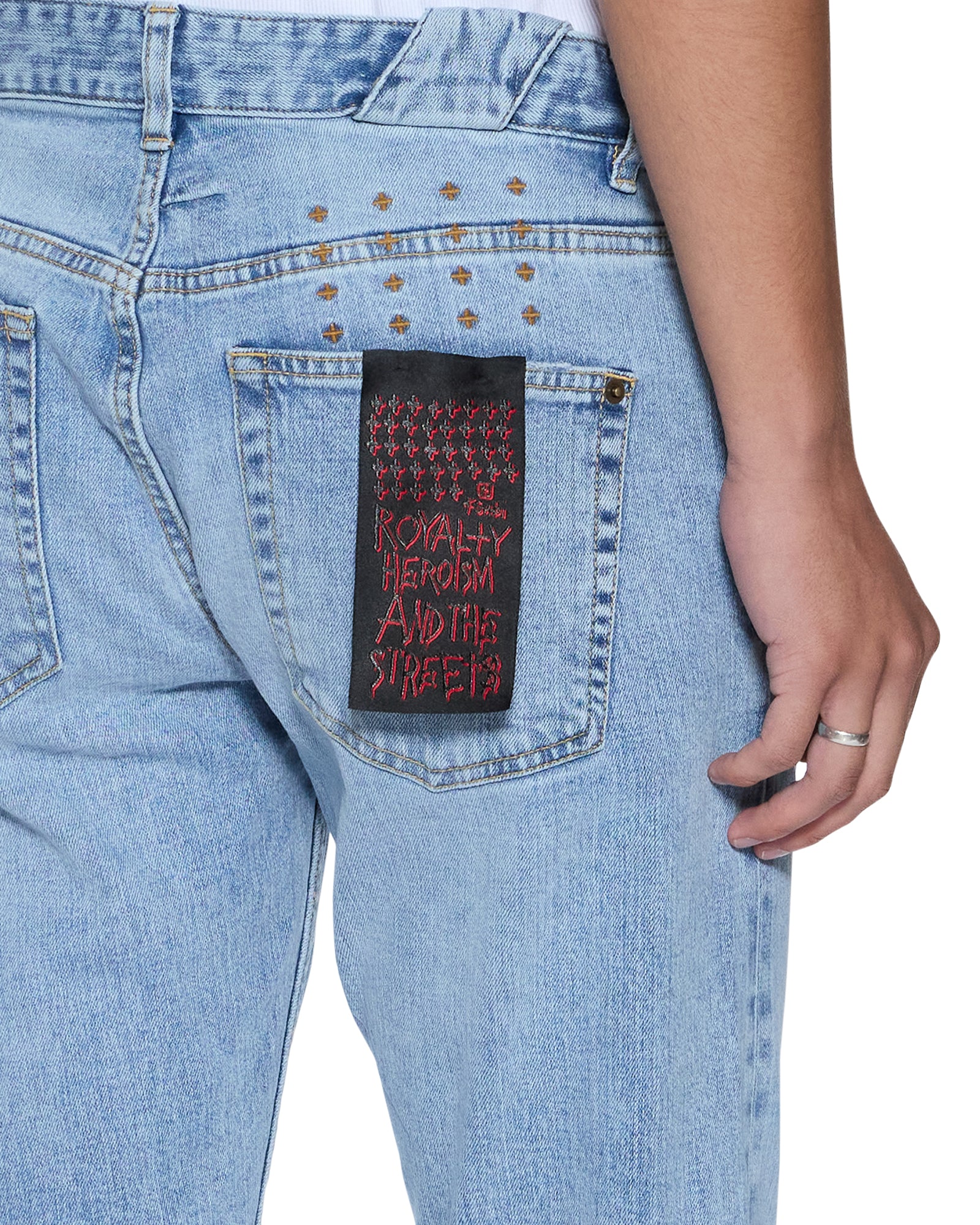 Chitch Selvedge Sydney Blue Tapered Jeans - Image 2