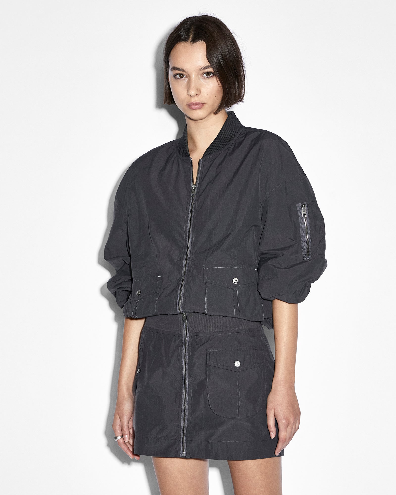 Buy Elemental Skirt Charcoal | KSUBI - Image 6