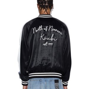 Mens Salud Souvenir Jacket Black Jackets