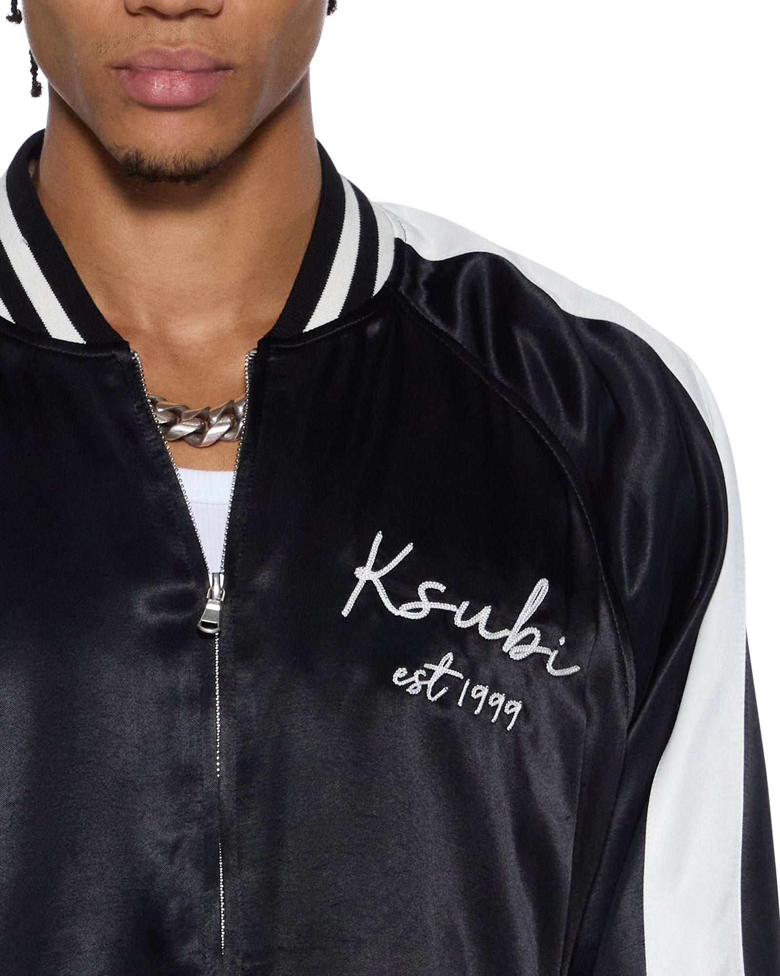 Mens Salud Souvenir Jacket Black Jackets - Image 3