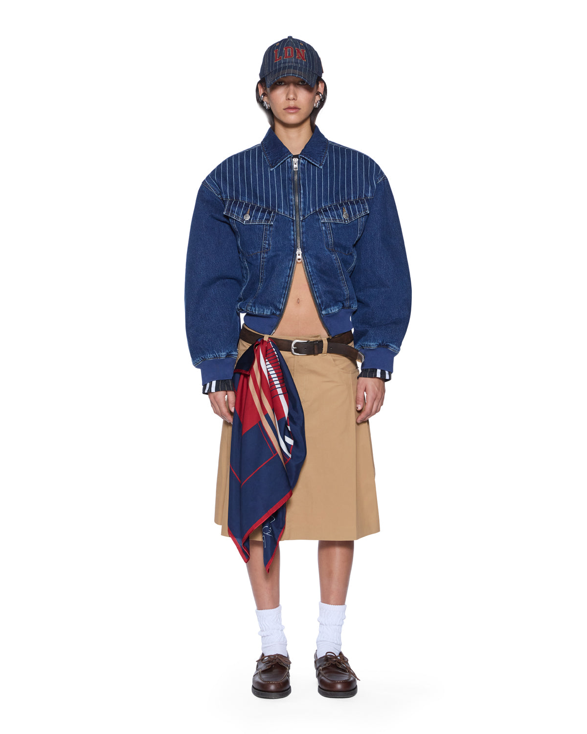 Womens Trinity Kilt Tan Skirts - Image 4