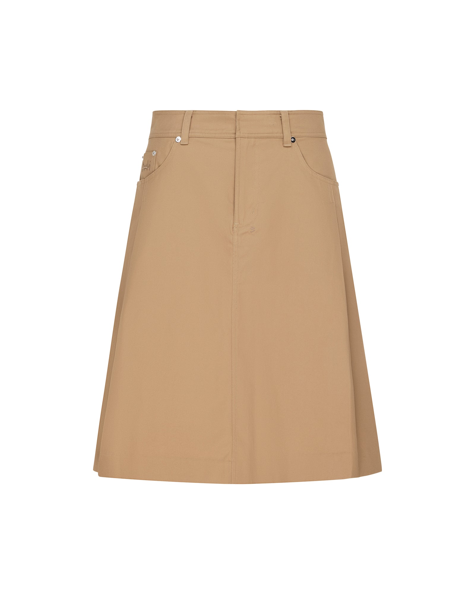 Womens Trinity Kilt Tan Skirts - Image 6