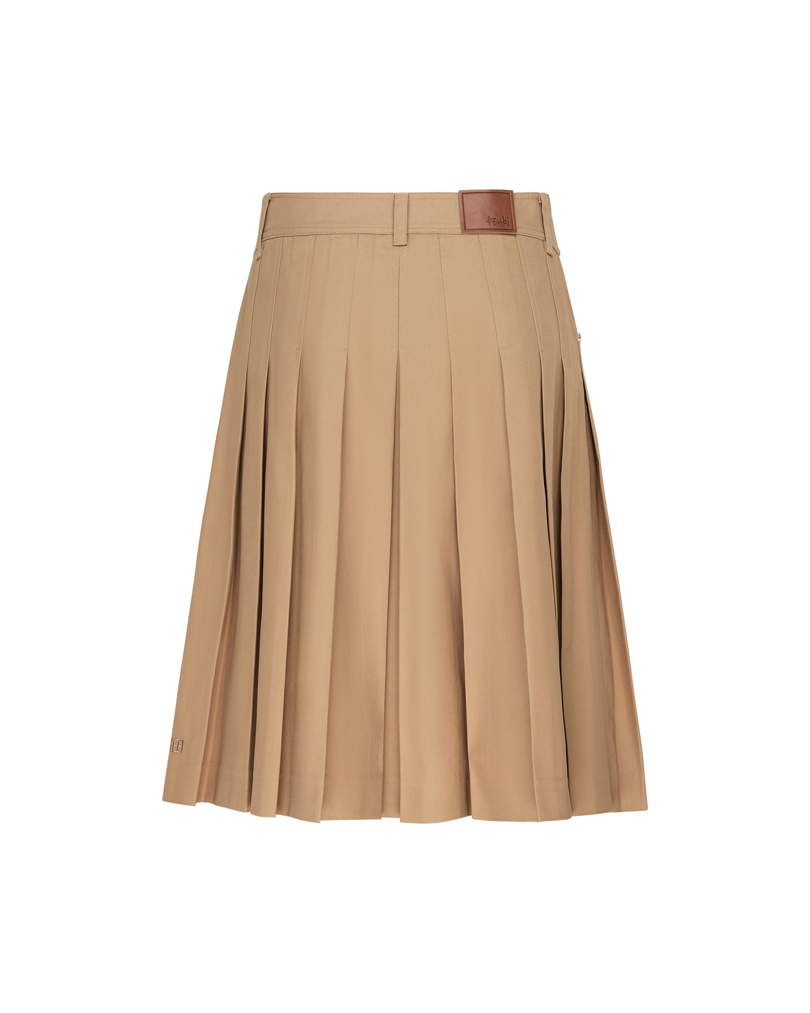 Womens Trinity Kilt Tan Skirts - Image 7