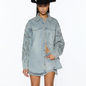 Womens Frontier Ls Shirt Paragon Patch Shirts