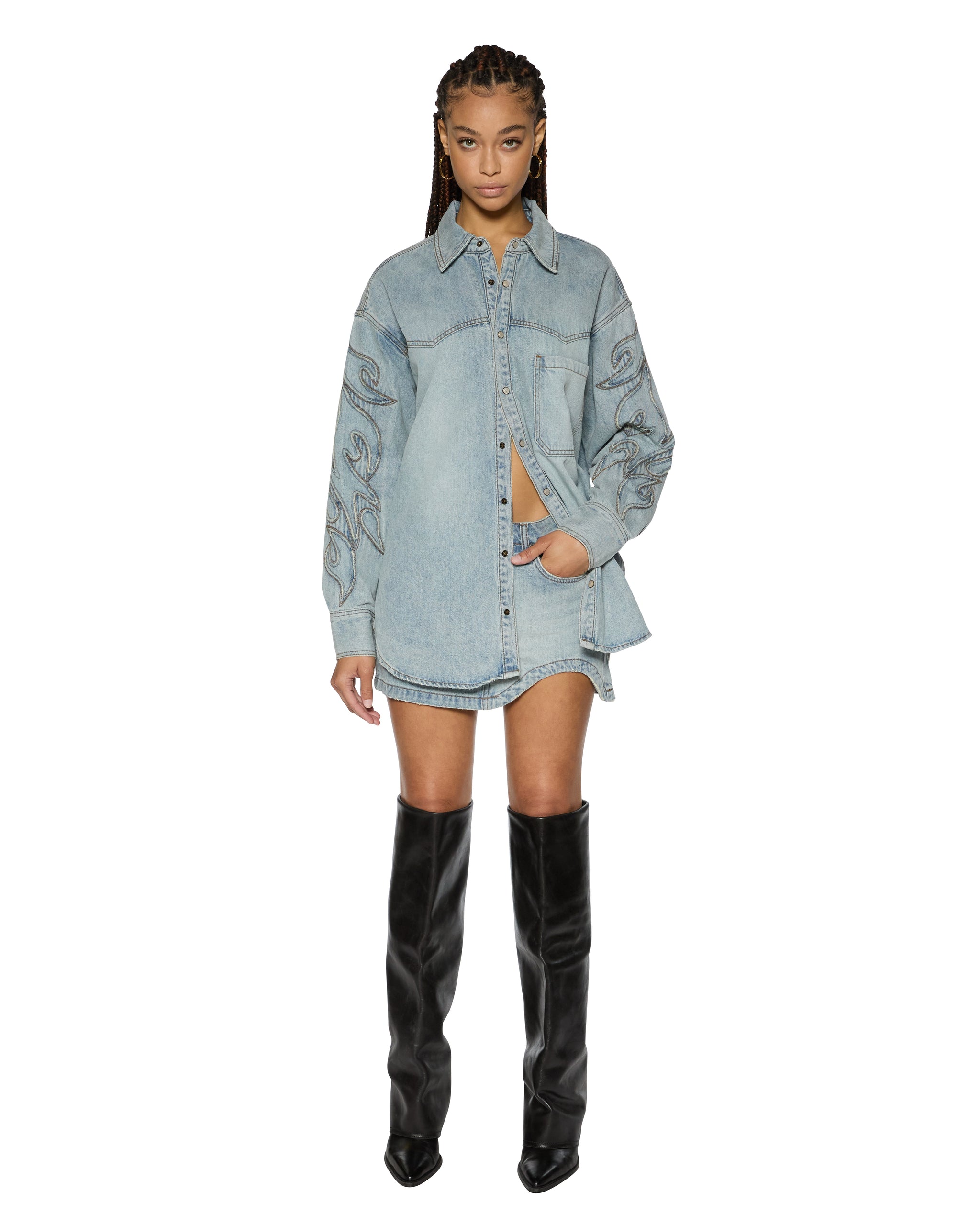 Womens Frontier Ls Shirt Paragon Patch Shirts - Image 6