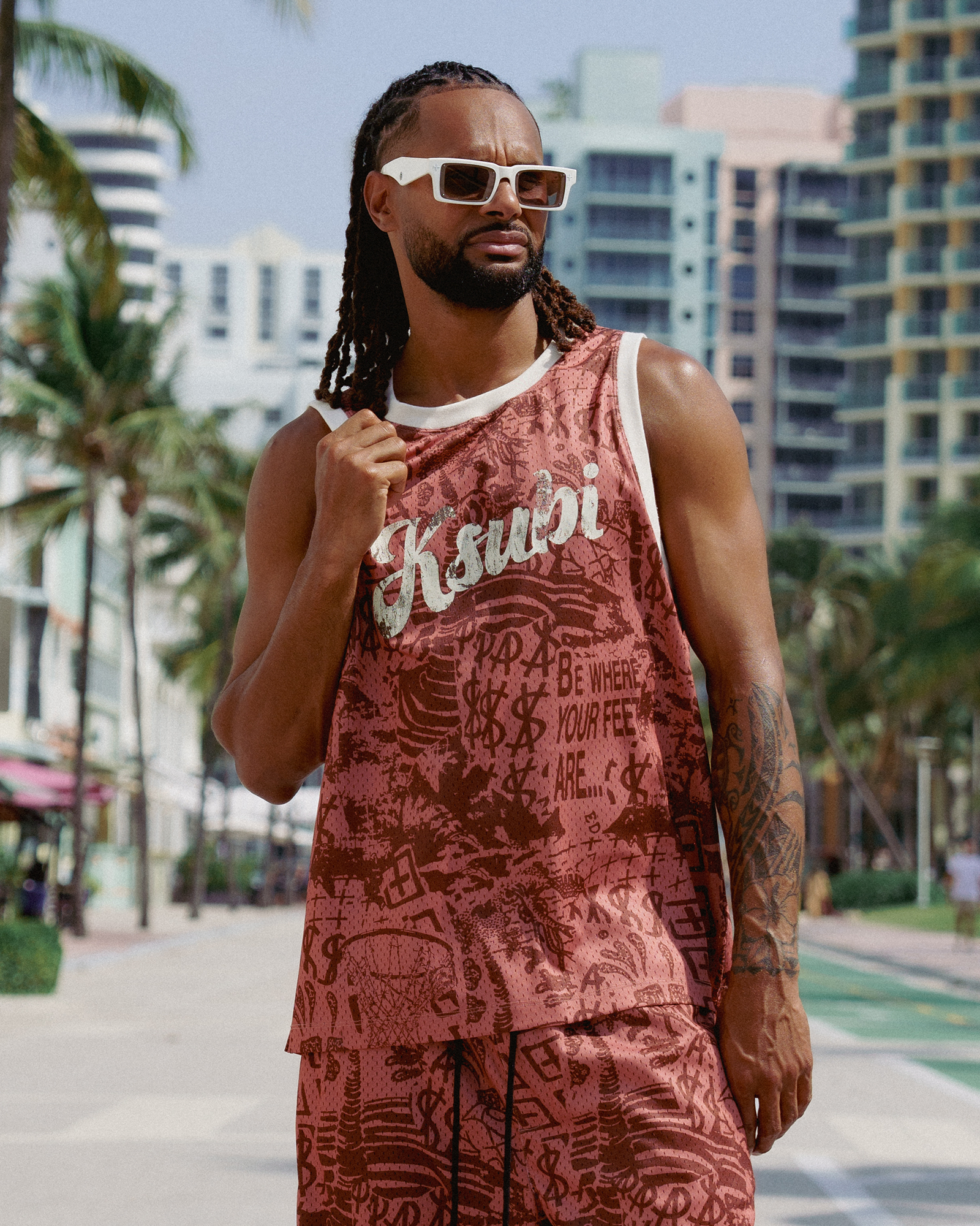 Mills Ikon Basketball Jersey - Multi Print - Image 2