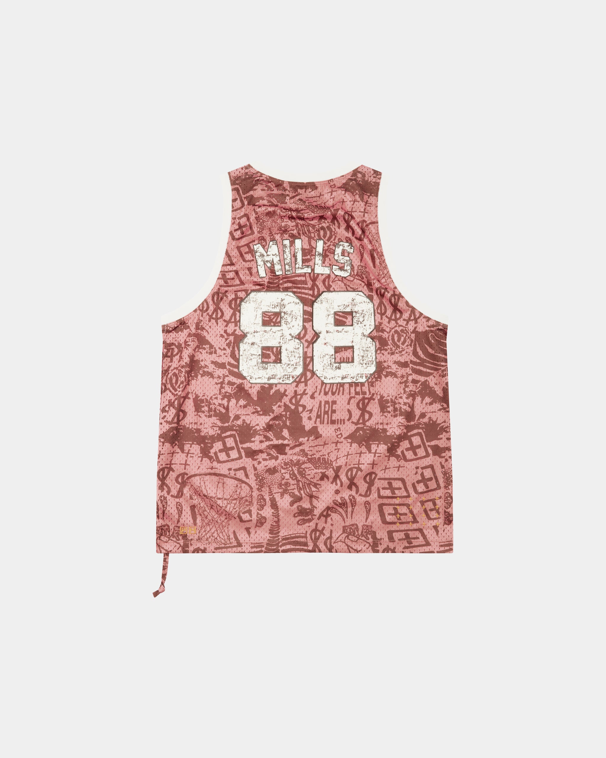 Mills Ikon Basketball Jersey - Multi Print - Image 8