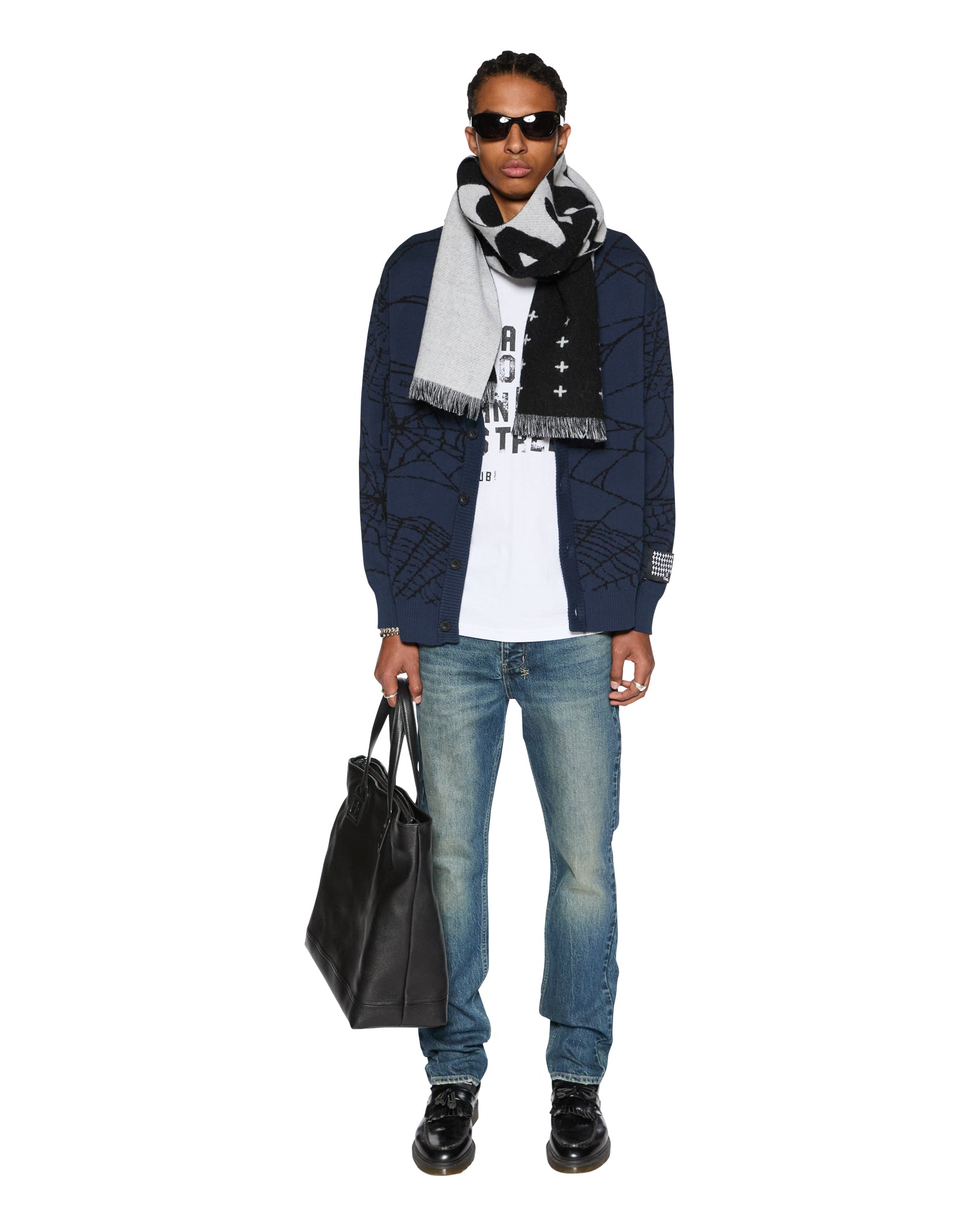 Lies Knit Gasoline Cardigan - Image 2