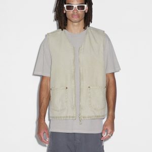 Battler Padded Vest - Khaki