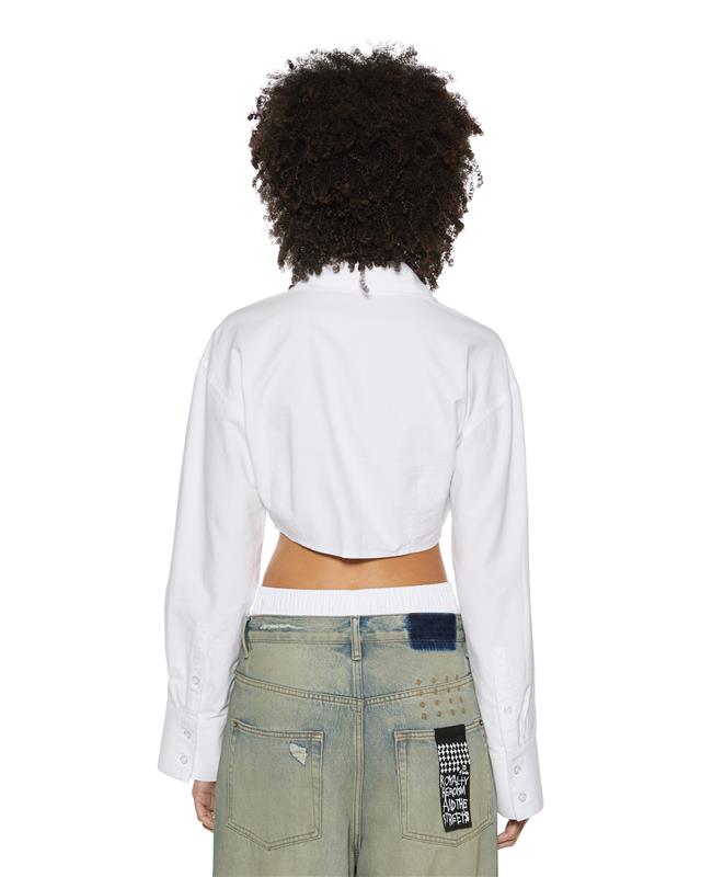 Womens Sasha Ls Shirt White Shirts - Image 4