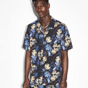 Buy Hyperflower Resort Ss Shirt Black | KSUBI