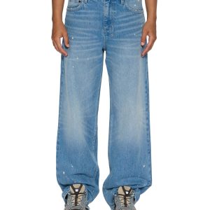 Womens Empire Jean Surge Relaxed Straight Denim Jeans